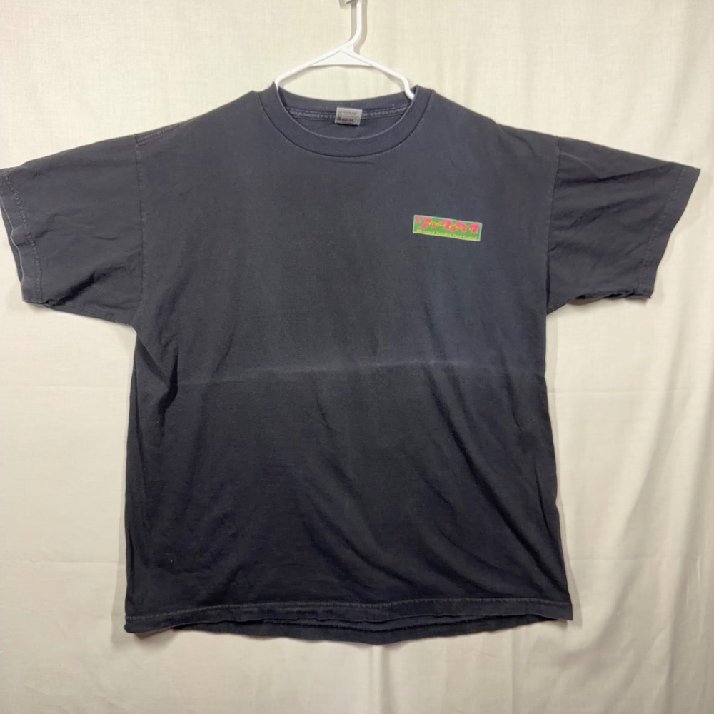 Vintage 1999 Jam Shirt Mens XL Black 1999 Rainbow Lagoon Aloha Music Festival